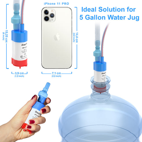 12V Bazpo Splash Submersible Water Pump for RV, Trailer, Camper.